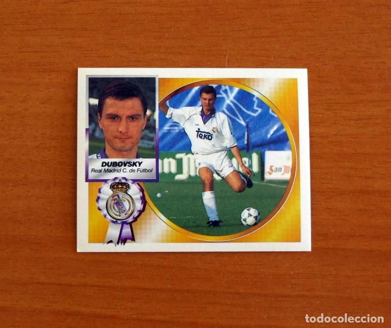 Cromos de F&uacute;tbol: Real Madrid - Dubovsky - Ediciones Este Liga 1994-1995, 94-95 - Nunca Pegado