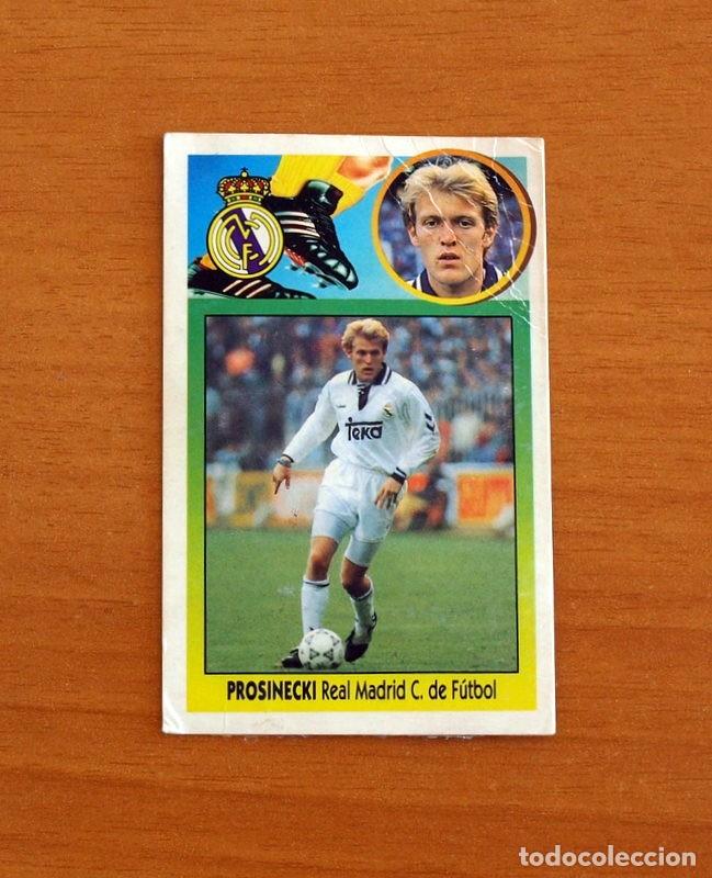 Cromos de F&uacute;tbol: Real Madrid - Prosinecki - Ediciones Este Liga 1993-1994, 93-94 - De cart&oacute;n