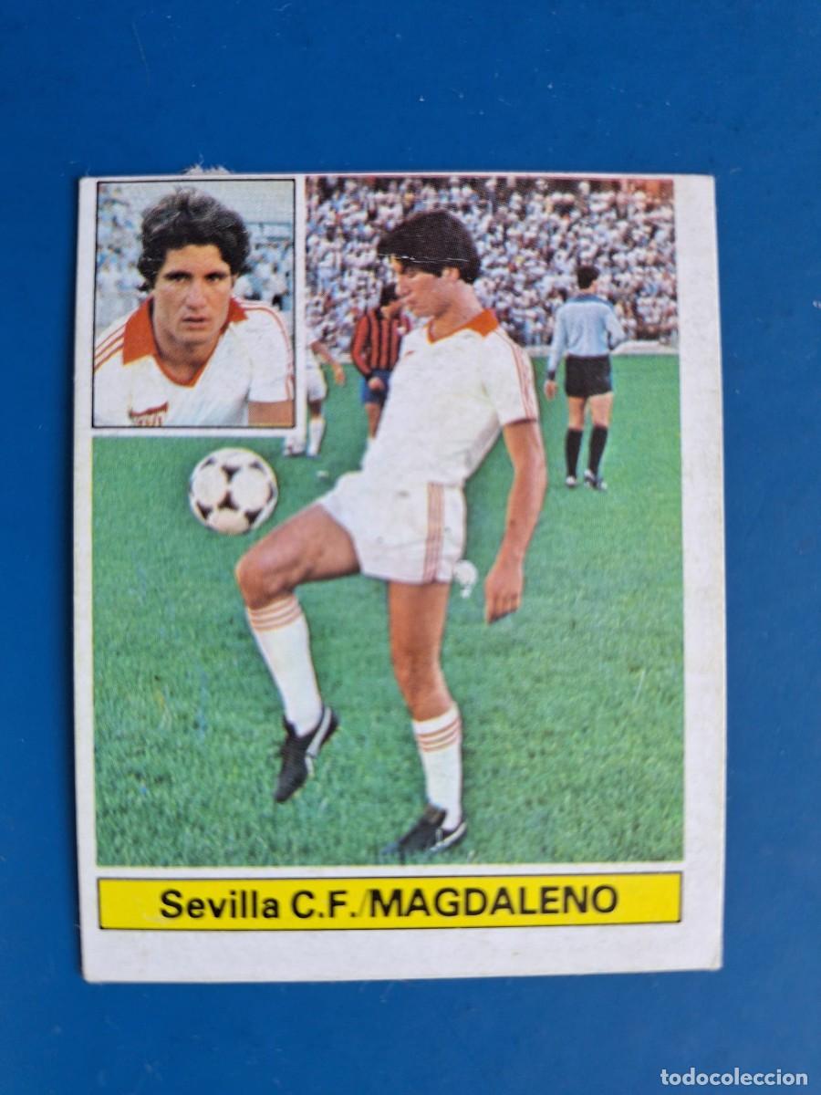 Cromos de F&uacute;tbol: Este 81 82 1981 1982 Magdaleno Sevilla ultimos fichajes UF 13 fichaje
