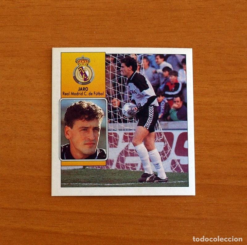 Figurine di Calcio: Real Madrid - Jaro - Ediciones Este Liga 1992-1993, 92-93 - Nunca Pegado