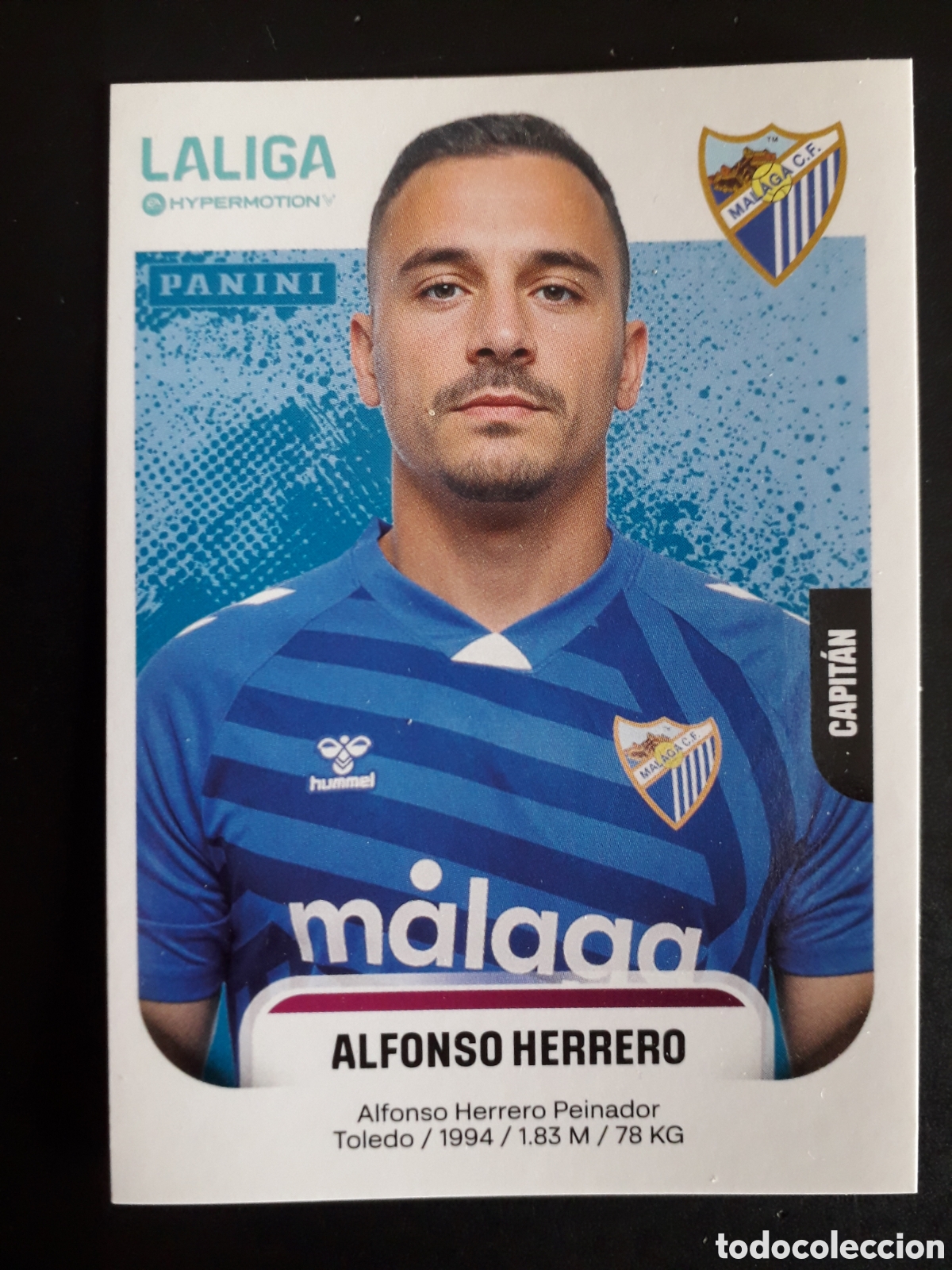 Cromos de F&uacute;tbol: ALFONSO HERRERO M&Aacute;LAGA N&deg; 289 LALIGA HYPERMOTION 25 26 2025 2026 PANINI SIN PEGAR PEDIDO M&Iacute;NIMO 3&euro;.