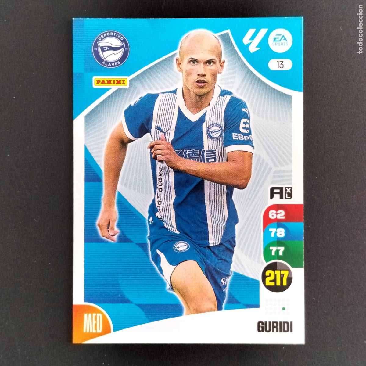 Cromos de F&uacute;tbol: 13 GURIDI ALAVES CROMOS ADRENALYN XL LALIGA CARD 2024 2025 24 25 PANINI