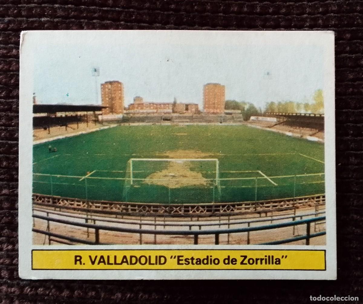 Cromos de F&uacute;tbol: CROMO CAMPEONATO DE LIGA 81-82. ESTADIO DE ZORRILLA. VALLADOLID. EDICIONES ESTE.
