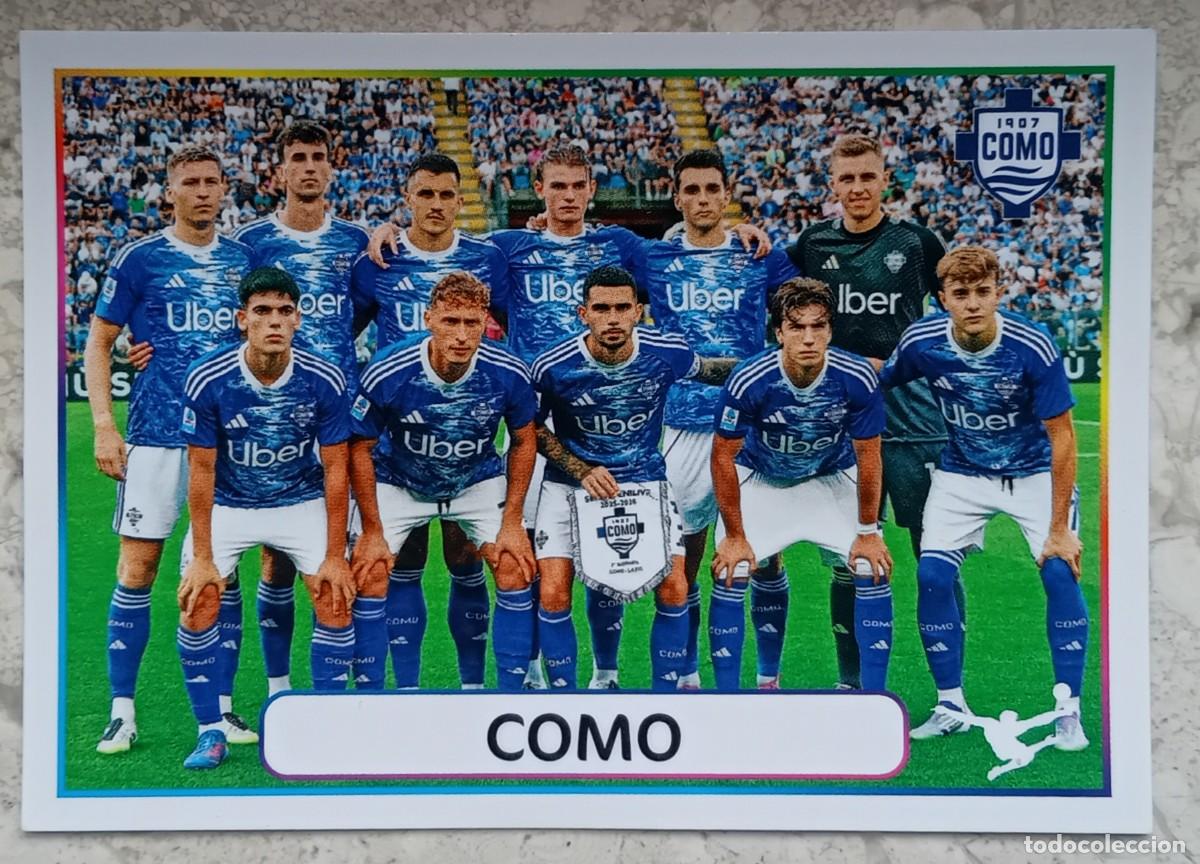 Cromos de F&uacute;tbol: Figurina Panini 2025-26 Cromo Calciatori 2026 squadra alineaci&oacute;n team Como n 7 Nico Paz Ram&oacute;n