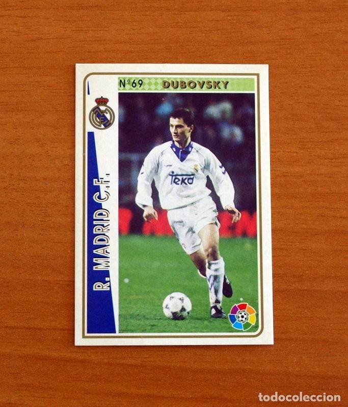 Fu&szlig;ball-Sticker: Real Madrid -N&ordm; 69 Dubovsky -Mundicromo Las Fichas de la Liga 1994-1995-94-95