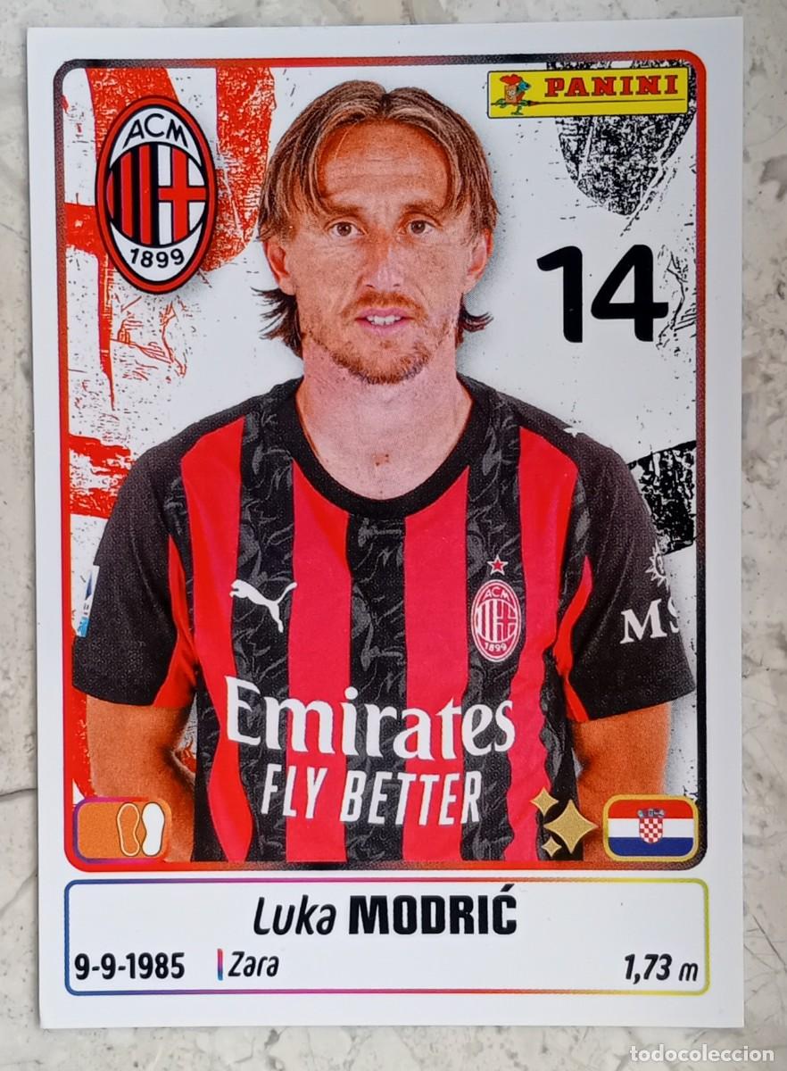 Cromos de F&uacute;tbol: Figurina Panini 2025-26 Cromo Calciatori 2026 Luka Modric AC Milan n 322