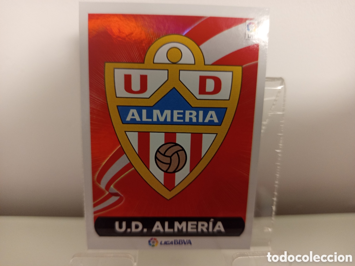 Cromos de F&uacute;tbol: ❇️ CROMO ⚽ ESCUDO ALMER&Iacute;A 14 15 2014 2015 ESTE PANINI SIN PEGAR ❇️