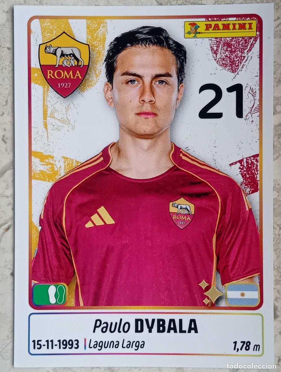 Cromos de F&uacute;tbol: Figurina Panini 2025-26 Cromo Calciatori 2026 Paulo Dybala Roma n 413
