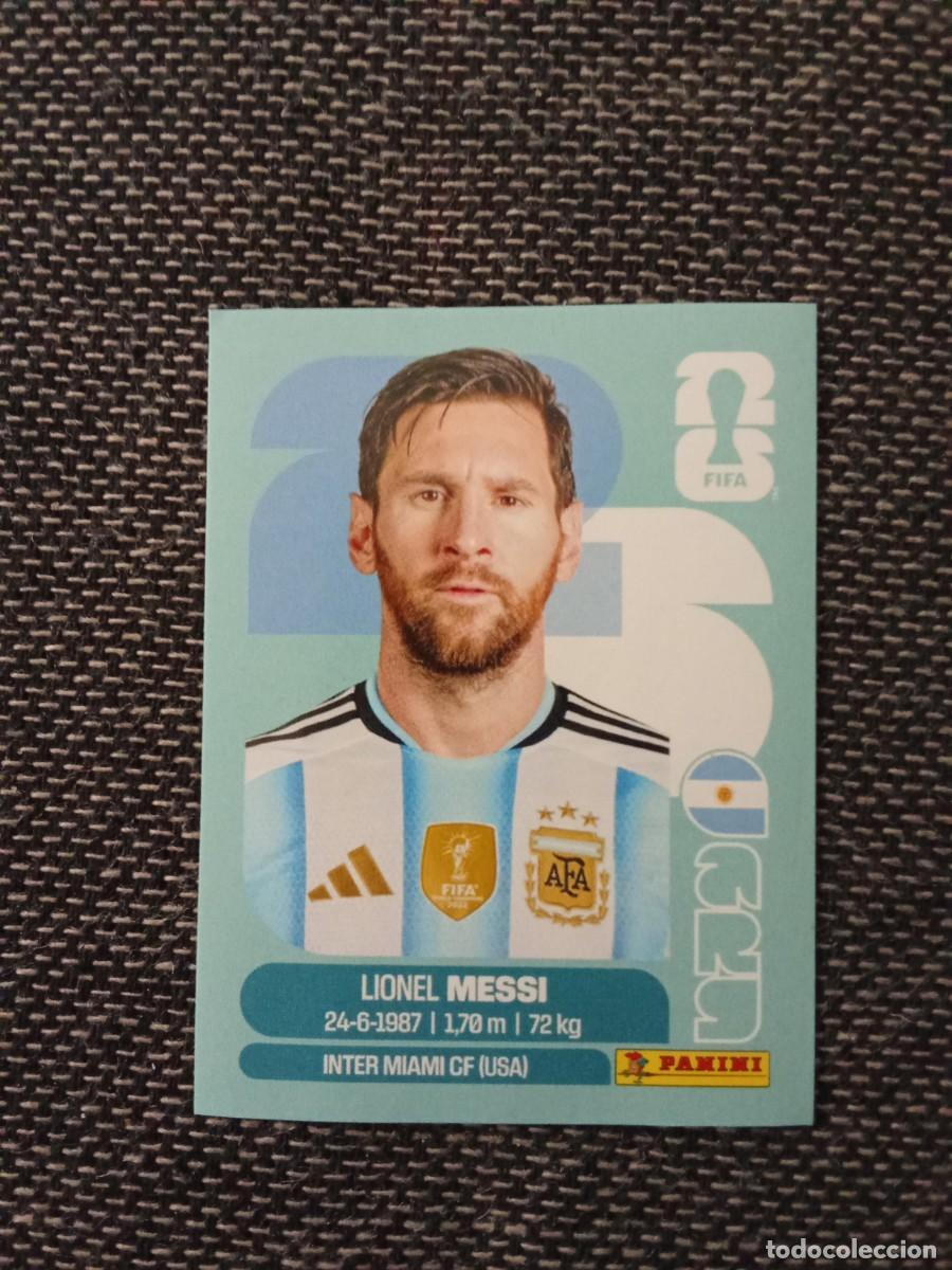 Cromos de F&uacute;tbol: ARG17 Messi Argentina fifa world CUP 2026 Panini sticker