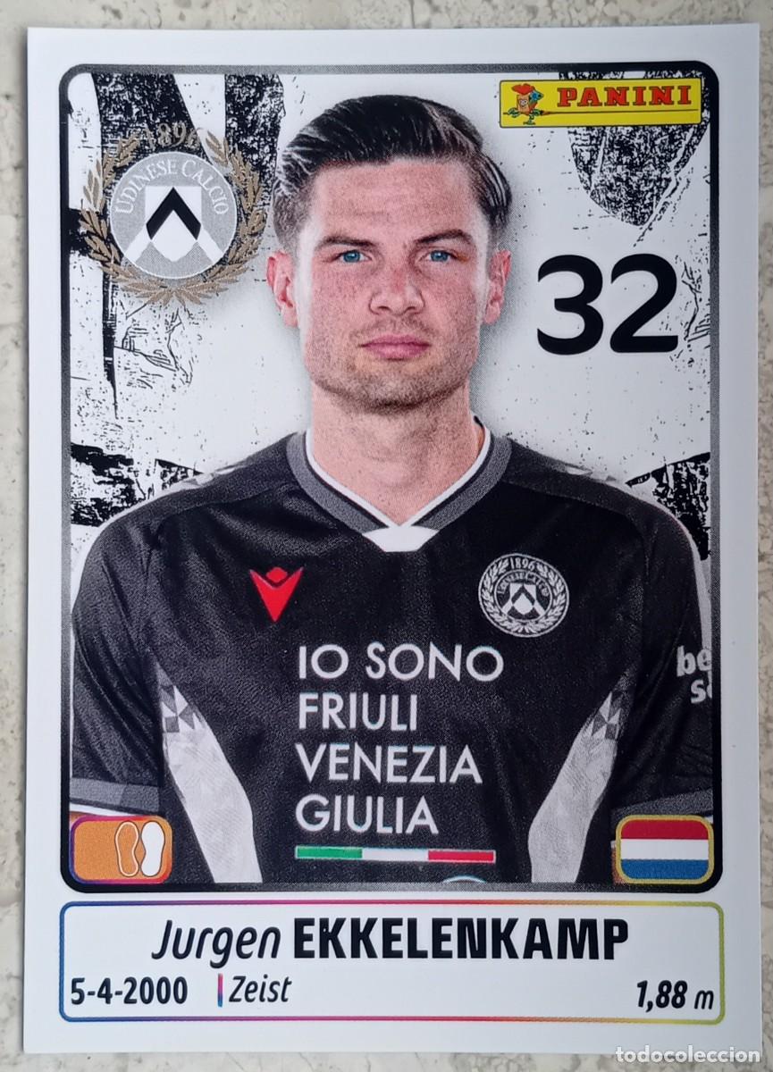 Cromos de F&uacute;tbol: Figurina Panini 2025-26 Cromo Calciatori 2026 Jurgen Ekkelenkamp Udinese n 477