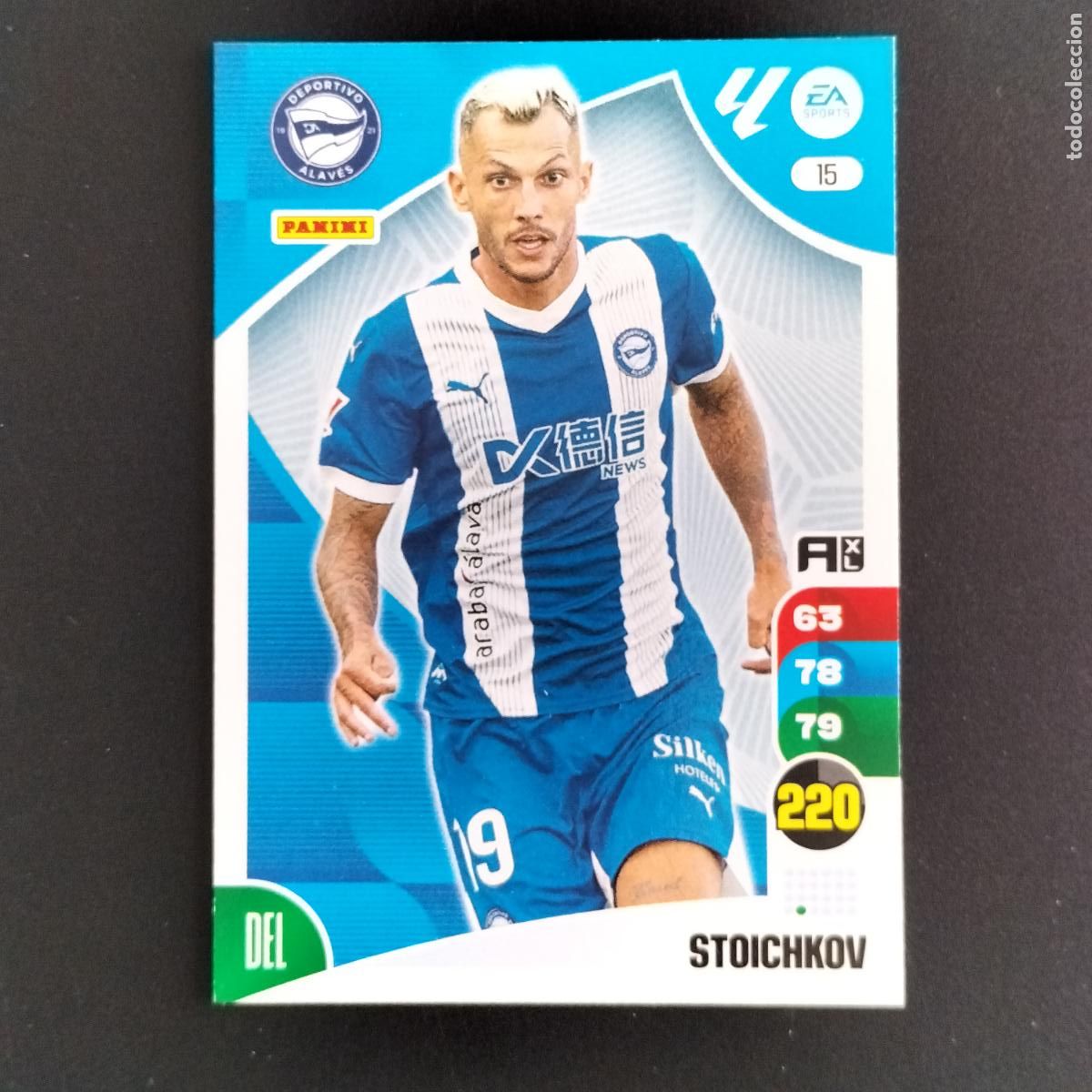 Cromos de F&uacute;tbol: 15 STOICHKOV ALAVES CROMOS ADRENALYN XL LALIGA CARD 2024 2025 24 25 PANINI