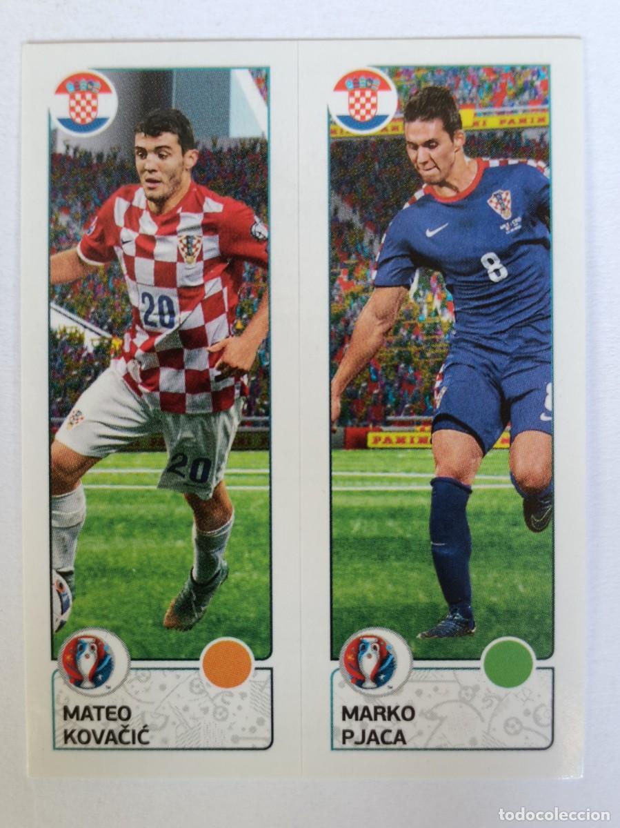 Cromos de F&uacute;tbol: #435 KOVACIC-PJACA (CROACIA) EURO FRANCIA 2016 PANINI