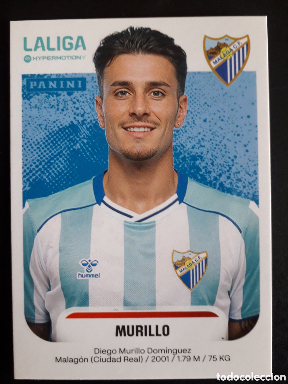 Cromos de F&uacute;tbol: MURILLO M&Aacute;LAGA N&deg; 292 LALIGA HYPERMOTION 25 26 2025 2026 PANINI SIN PEGAR PEDIDO M&Iacute;NIMO 3&euro;