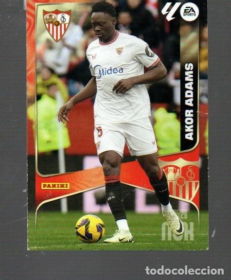 Cromos de F&uacute;tbol: CROMO DE EDITOR MGH PANINI DEL A&Ntilde;O 2025 / 26 SEVILLA AKOR ADAMS N&ordm; 342
