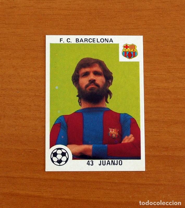 Cromos de F&uacute;tbol: F&uacute;tbol Club Barcelona - N&ordm; 43 Juanjo - Editorial Maga 1978-1979, 78-79 - Nunca Pegado