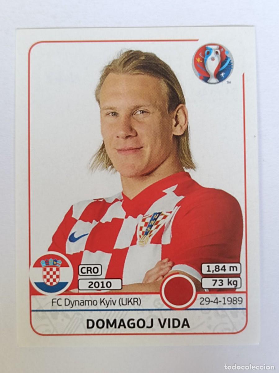 Cromos de F&uacute;tbol: #440 DOMAGOJ VIDA (CROACIA) EURO FRANCIA 2016 PANINI