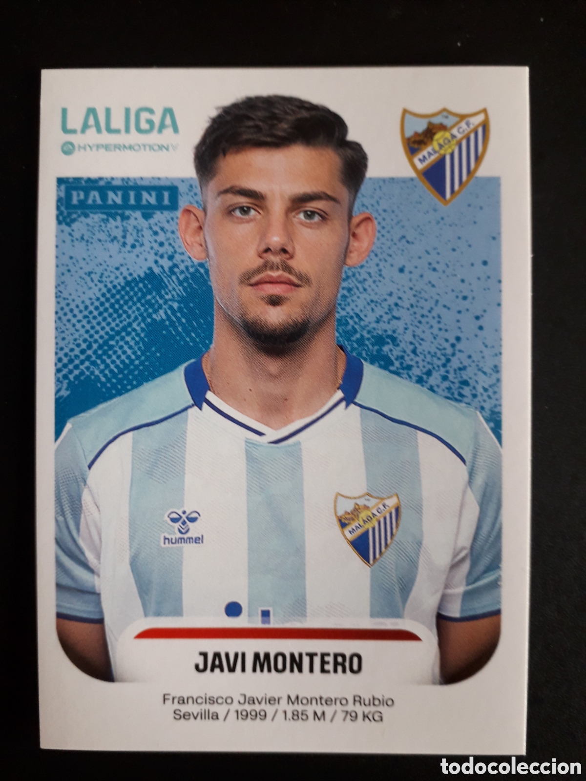 Cromos de F&uacute;tbol: JAVI MONTERO M&Aacute;LAGA N&deg; 293 LALIGA HYPERMOTION 25 26 2025 2026 PANINI SIN PEGAR PEDIDO M&Iacute;NIMO 3&euro;