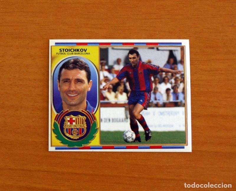 Cromos de F&uacute;tbol: Barcelona - Stoichkov - Fichaje n&ordm; 14 -Versi&oacute;n - Ediciones Este Liga 1996-1997, 96-97 - Nunca Pegado