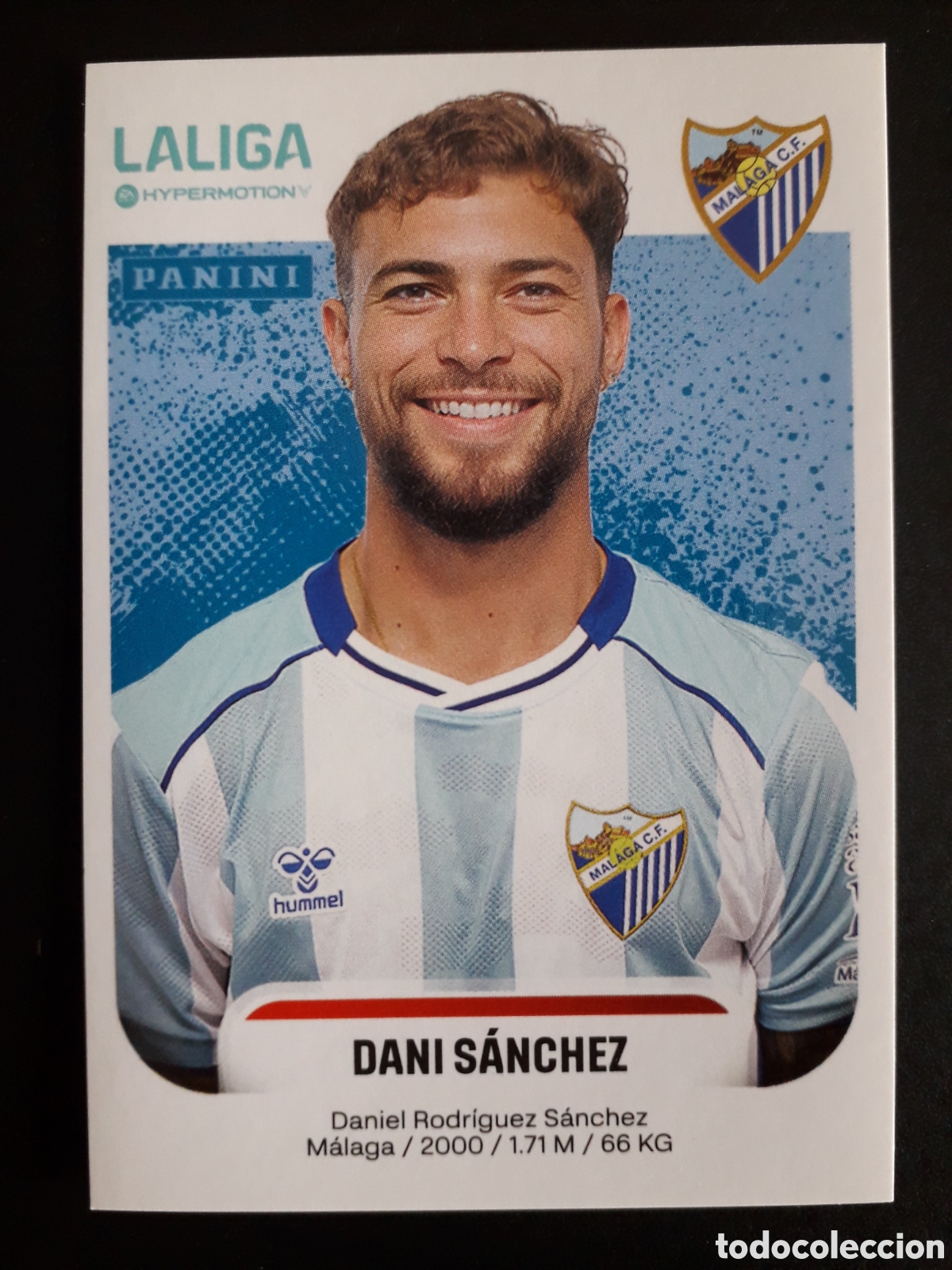Fu&szlig;ball-Sticker: DANI S&Aacute;NCHEZ M&Aacute;LAGA N&deg; 294 LALIGA HYPERMOTION 25 26 2025 2026 PANINI SIN PEGAR PEDIDO M&Iacute;NIMO 3&euro;.