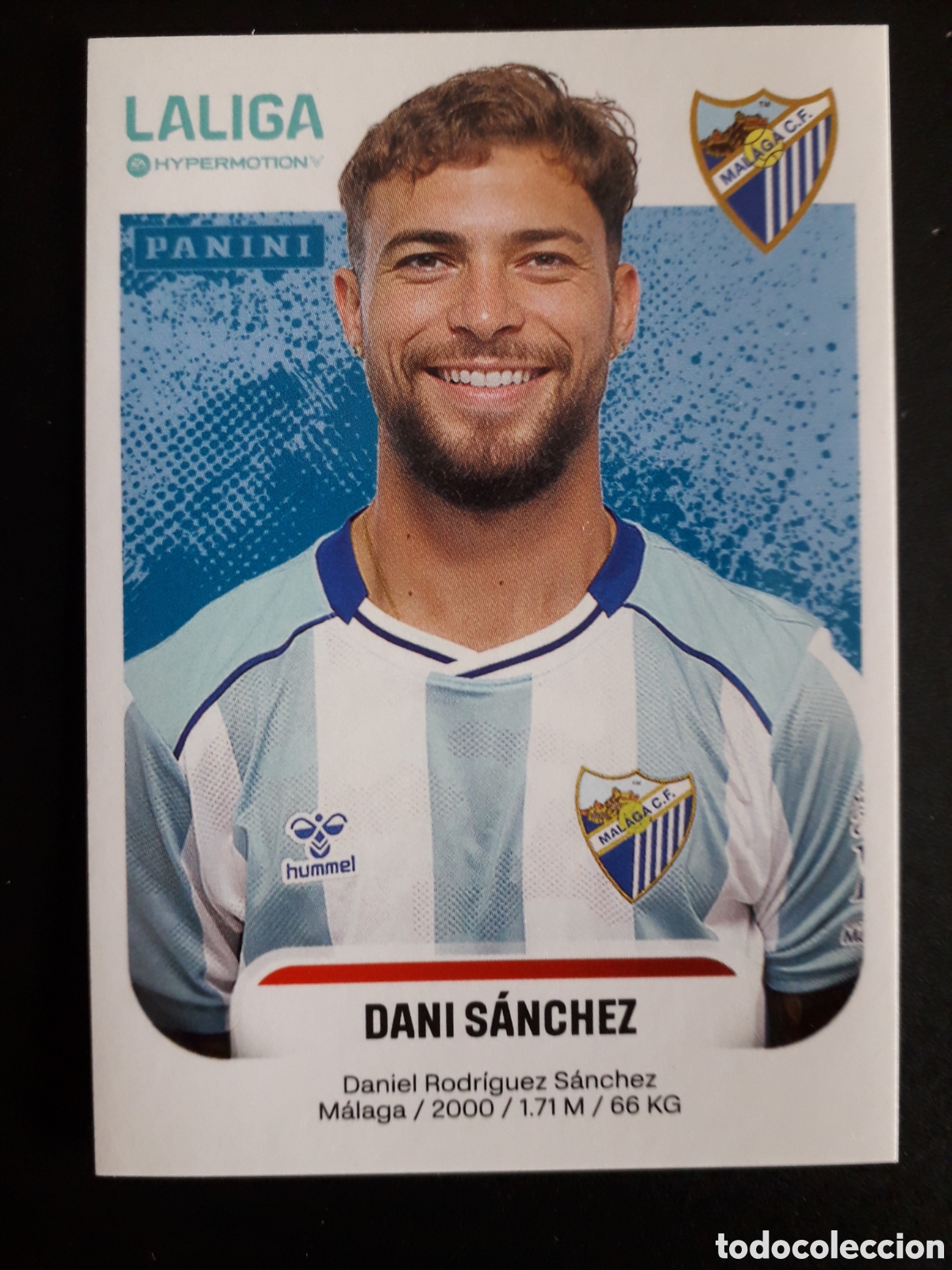 Cromos de F&uacute;tbol: DANI S&Aacute;NCHEZ M&Aacute;LAGA N&deg; 294 LALIGA HYPERMOTION 25 26 2025 2026 PANINI SIN PEGAR PEDIDO M&Iacute;NIMO 3&euro;