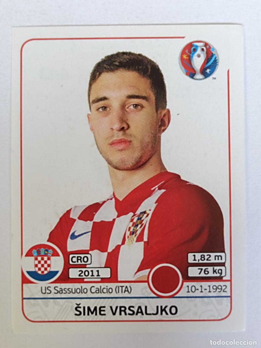 Cromos de F&uacute;tbol: #443 SIME VRSALJKO (CROACIA) EURO FRANCIA 2016 PANINI