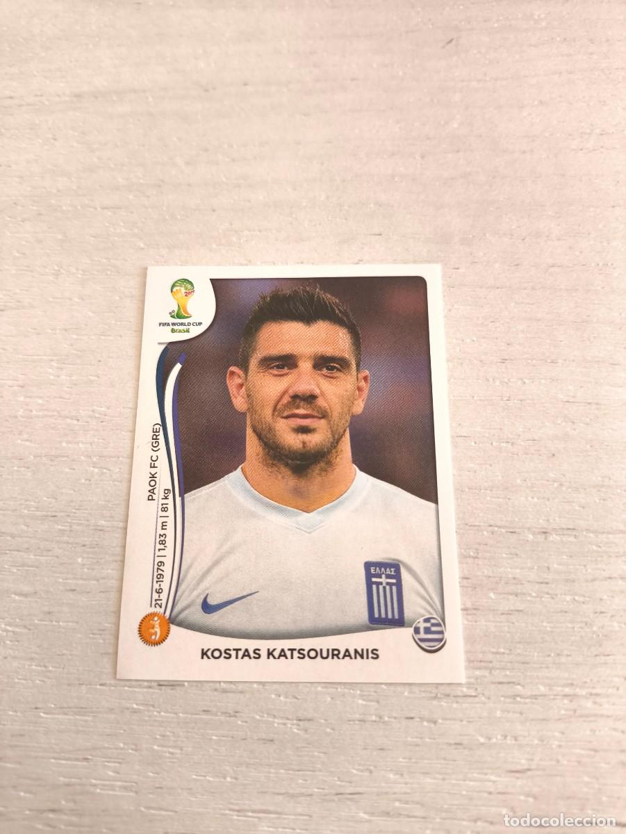 Cromos de F&uacute;tbol: 214 Kostas Katsouranis GRECIA PANINI FIFA MUNDIAL WORLD CUP BRASIL 2014 NO LIGA ESTE