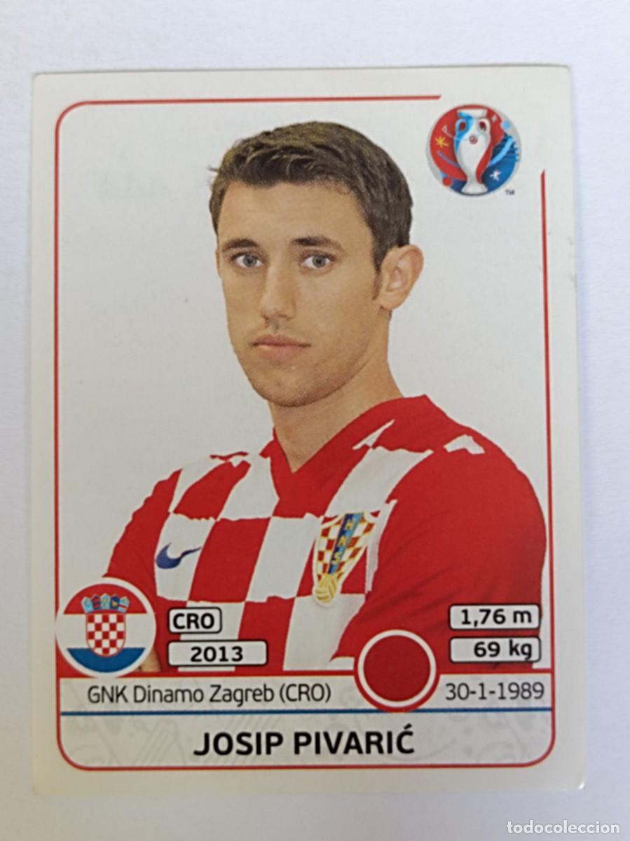 Cromos de F&uacute;tbol: #444 JOSIP PIVARIC (CROACIA) EURO FRANCIA 2016 PANINI