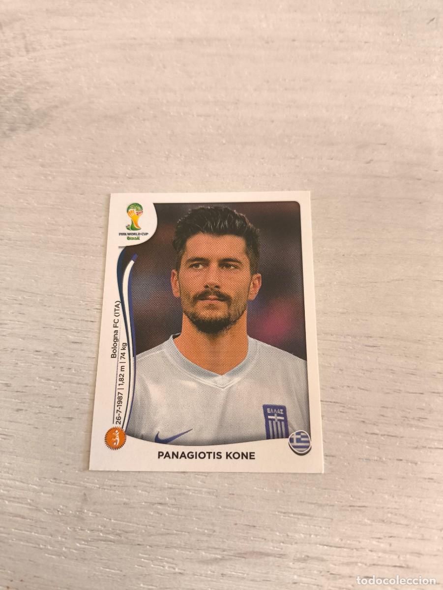Cromos de F&uacute;tbol: 216 Panagiotis Kone GRECIA PANINI FIFA MUNDIAL WORLD CUP BRASIL 2014 NO LIGA ESTE