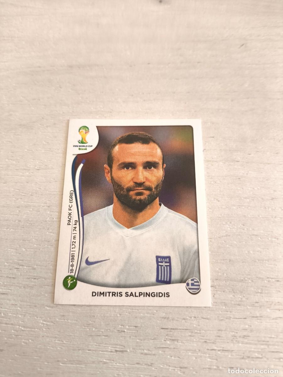Cromos de F&uacute;tbol: 219 Dimitris Salpingidis GRECIA PANINI FIFA MUNDIAL WORLD CUP BRASIL 2014 NO LIGA ESTE
