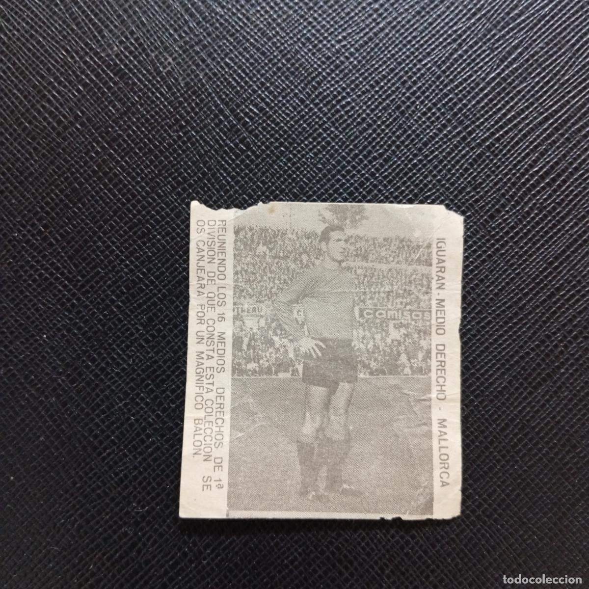 Cromos de F&uacute;tbol: IGUARAN MALLORCA CARAMELOS RAMOS 1965 1966 CROMO FUTBOL 65 66 LIGA - A206 PG29