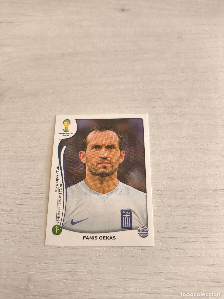 Cromos de F&uacute;tbol: 220 Theofanis Gekas GRECIA PANINI FIFA MUNDIAL WORLD CUP BRASIL 2014 NO LIGA ESTE