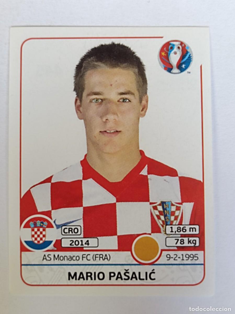 Cromos de F&uacute;tbol: #445 MARIO PASALIC (CROACIA) EURO FRANCIA 2016 PANINI