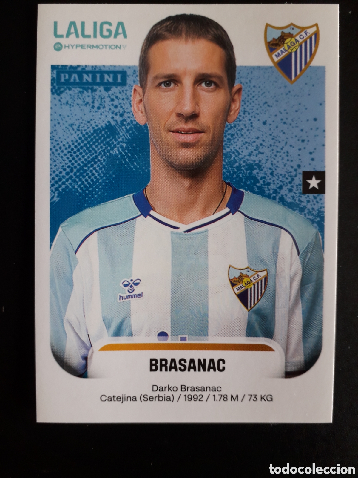 Cromos de F&uacute;tbol: BRASANAC M&Aacute;LAGA N&deg; 296 A LALIGA HYPERMOTION 25 26 2025 2026 PANINI SIN PEGAR PEDIDO M&Iacute;NIMO 3&euro;