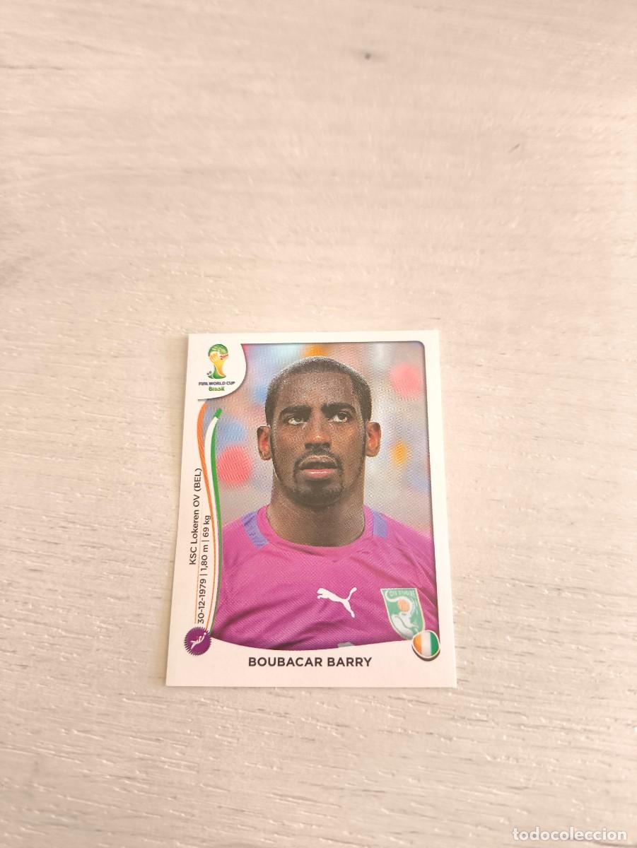 Cromos de F&uacute;tbol: 224 Boubacar Barry COSTA DE MARFIL PANINI FIFA MUNDIAL WORLD CUP BRASIL 2014 NO LIGA ESTE