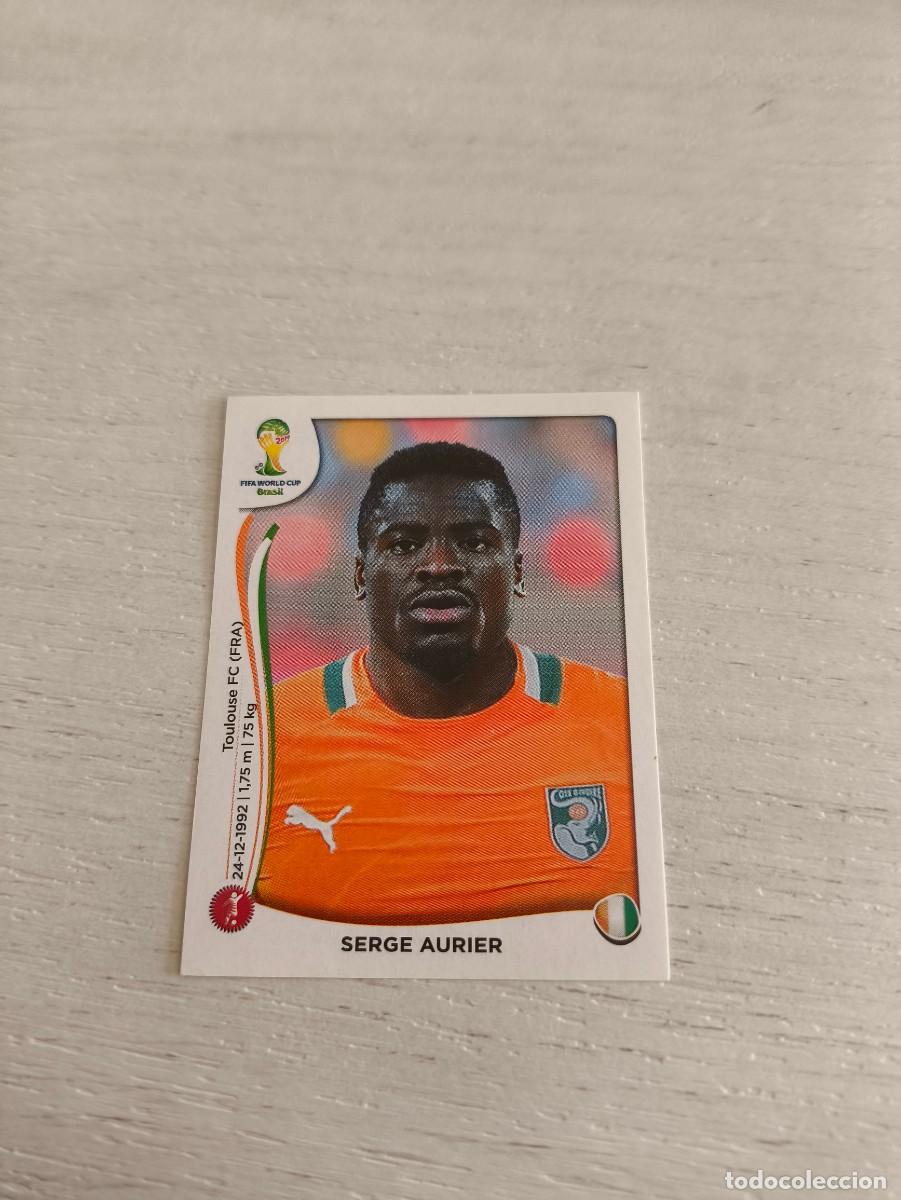 Cromos de F&uacute;tbol: 226 Serge Aurier COSTA DE MARFIL PANINI FIFA MUNDIAL WORLD CUP BRASIL 2014 NO LIGA ESTE