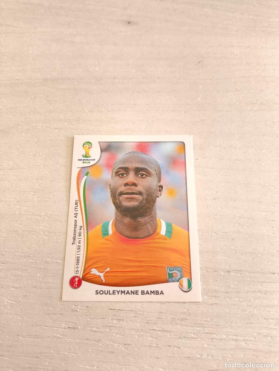 Cromos de F&uacute;tbol: 227 Souleymane Bamba COSTA DE MARFIL PANINI FIFA MUNDIAL WORLD CUP BRASIL 2014 NO LIGA ESTE