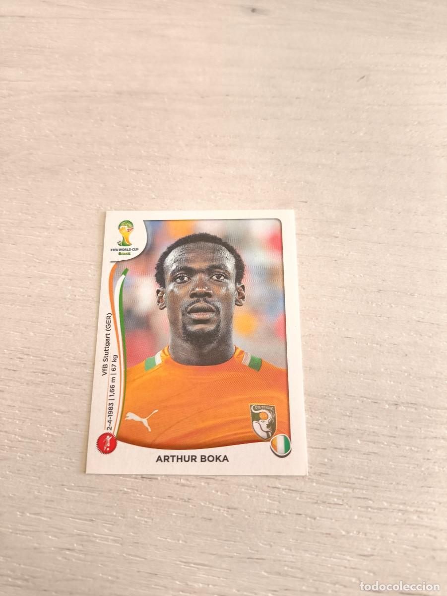 Cromos de F&uacute;tbol: 228 Arthur Boka COSTA DE MARFIL PANINI FIFA MUNDIAL WORLD CUP BRASIL 2014 NO LIGA ESTE