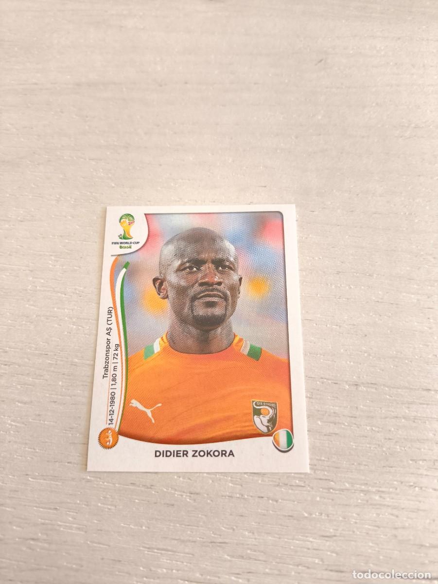 Cromos de F&uacute;tbol: 230 Didier Zokora COSTA DE MARFIL PANINI FIFA MUNDIAL WORLD CUP BRASIL 2014 NO LIGA ESTE
