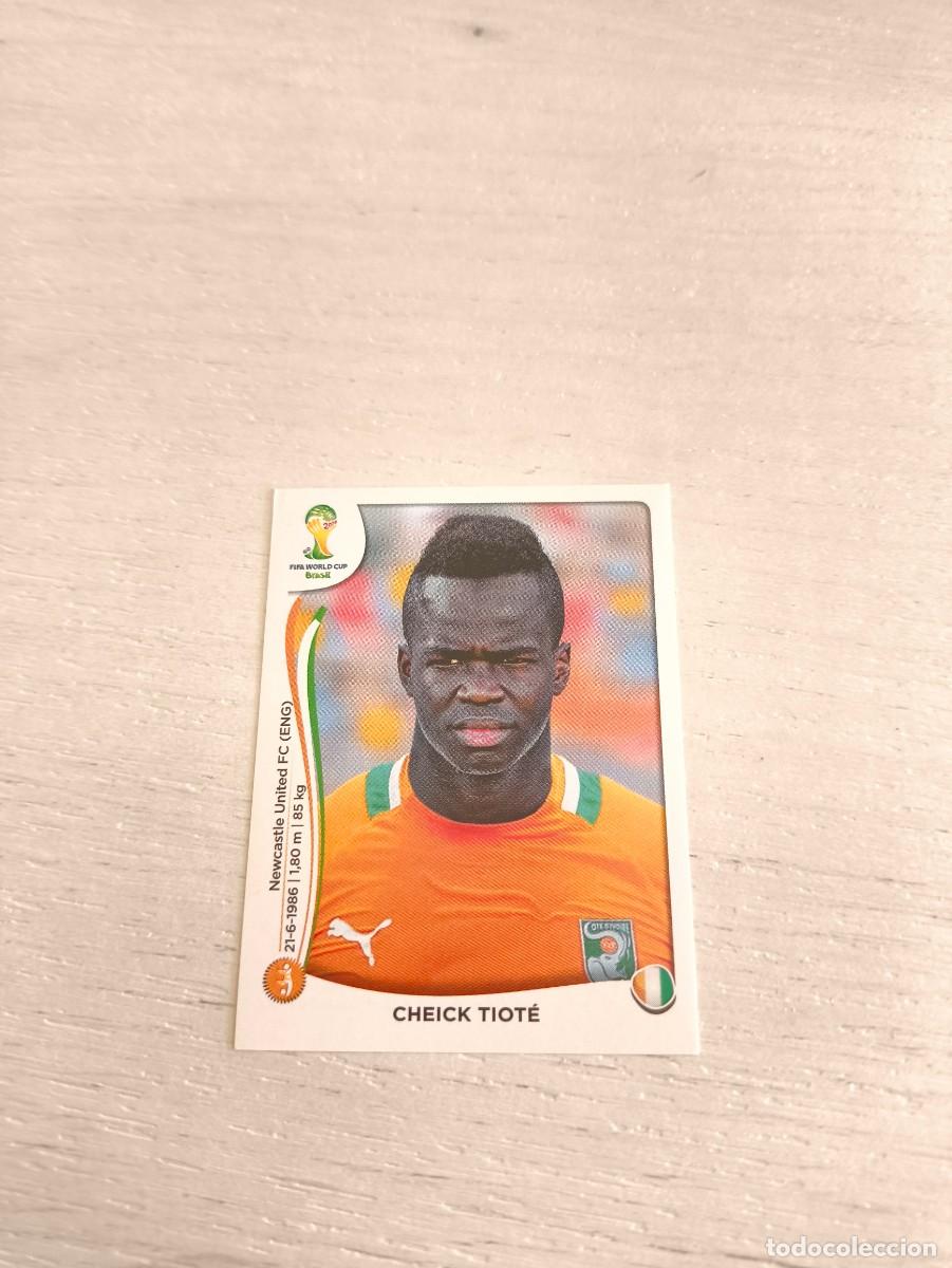 Cromos de F&uacute;tbol: 232 Cheick Tiote COSTA DE MARFIL PANINI FIFA MUNDIAL WORLD CUP BRASIL 2014 NO LIGA ESTE