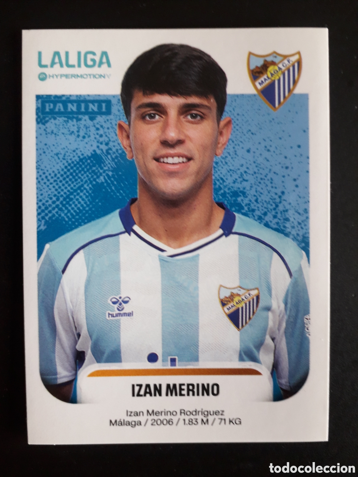 Cromos de F&uacute;tbol: IZAN MERINO M&Aacute;LAGA N&deg; 298 LALIGA HYPERMOTION 25 26 2025 2026 PANINI SIN PEGAR PEDIDO M&Iacute;NIMO 3&euro;