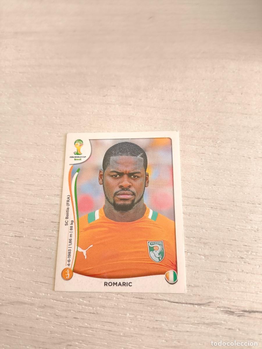Football Stickers: 235 Romaric COSTA DE MARFIL PANINI FIFA MUNDIAL WORLD CUP BRASIL 2014 NO LIGA ESTE