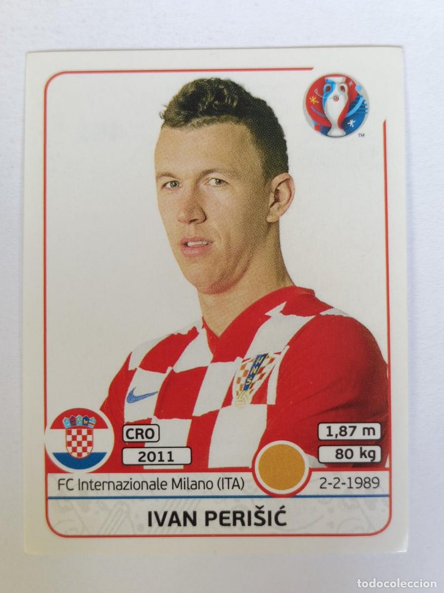 Fu&szlig;ball-Sticker: #451 IVAN PERISIC (CROACIA) EURO FRANCIA 2016 PANINI