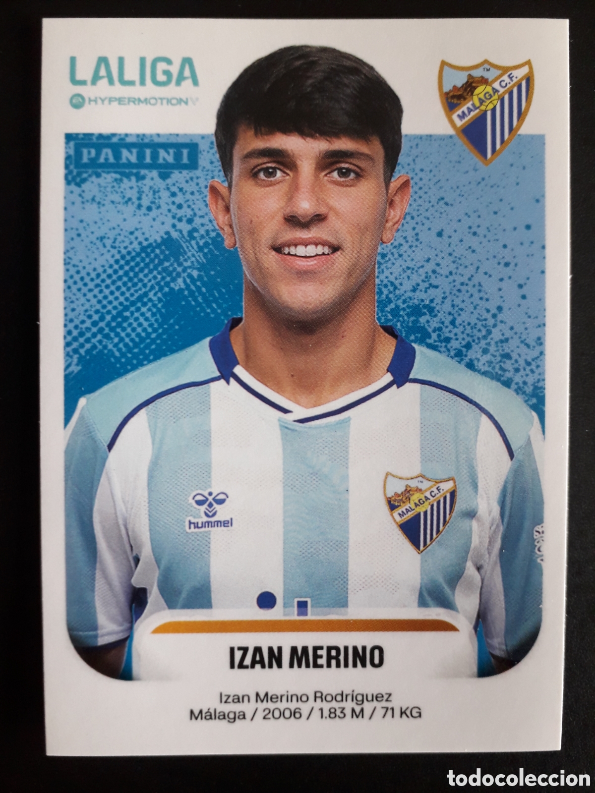 Football Stickers: IZAN MERINO M&Aacute;LAGA N&deg; 298 LALIGA HYPERMOTION 25 26 2025 2026 PANINI SIN PEGAR PEDIDO M&Iacute;NIMO 3&euro;