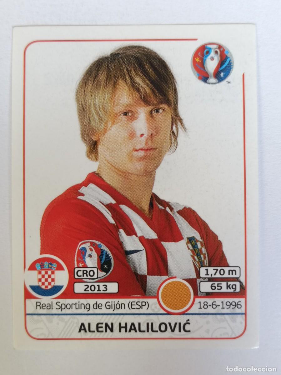 Football Stickers: #452 ALEN HALILOVIC (CROACIA) EURO FRANCIA 2016 PANINI