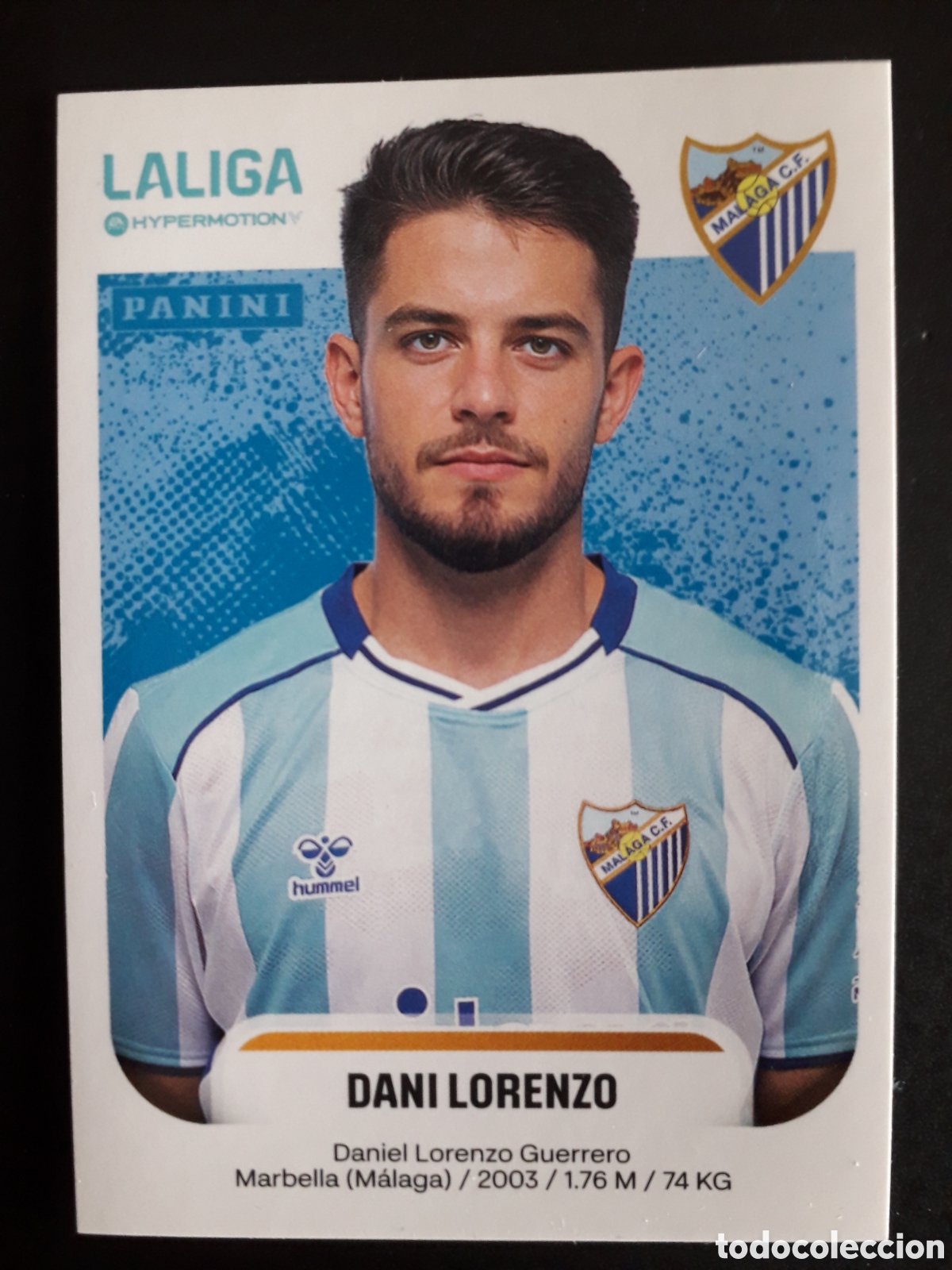 Football Stickers: DANI LORENZO M&Aacute;LAGA N&deg; 299 A LALIGA HYPERMOTION 25 26 2025 2026 PANINI SIN PEGAR PEDIDO M&Iacute;NIMO 3&euro;