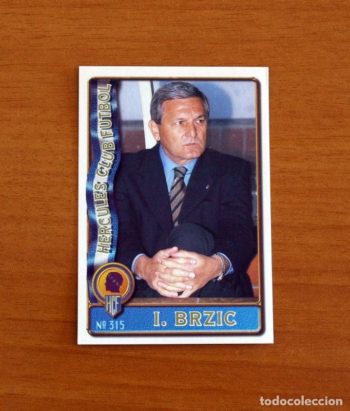 Football Stickers: H&eacute;rcules-N&ordm; 315-344 Iv&aacute;n Brzic Entrenador-Error-Mundicromo Las Fichas Liga de F&uacute;tbol 1996-1997-96-97