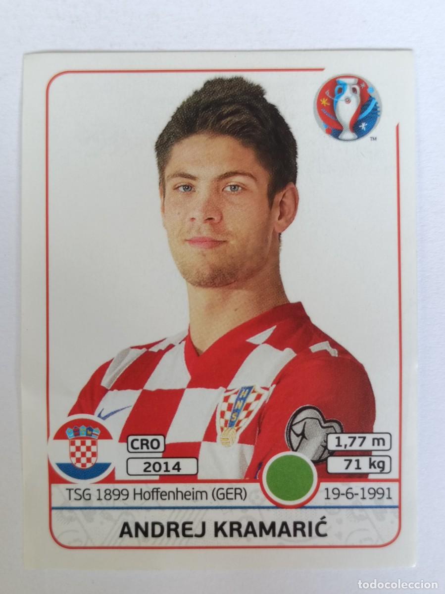 Football Stickers: #454 ANDREJ KRAMARIC (CROACIA) EURO FRANCIA 2016 PANINI