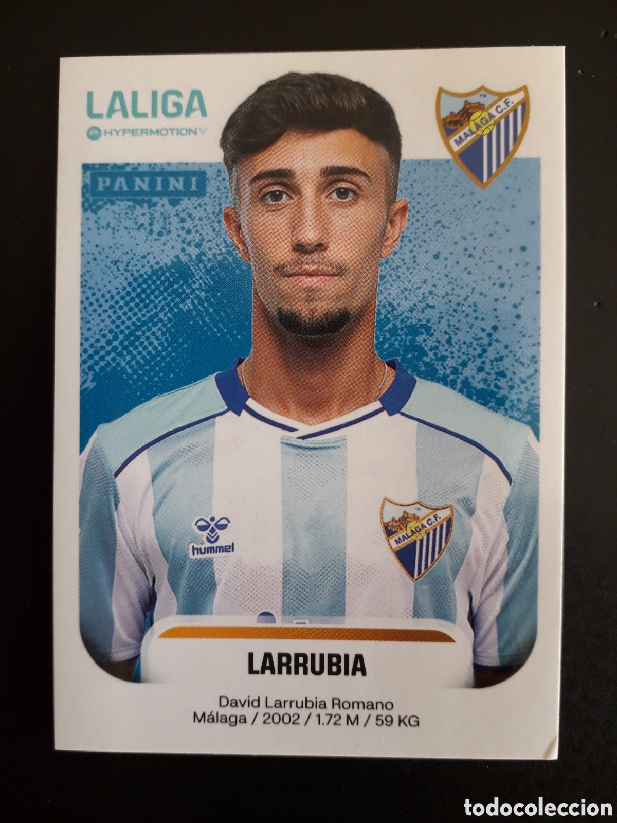 Figurine di Calcio: LARRUBIA M&Aacute;LAGA N&deg; 301 LALIGA HYPERMOTION 25 26 2025 2026 PANINI SIN PEGAR PEDIDO M&Iacute;NIMO 3&euro;