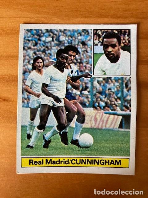 Cromos de F&uacute;tbol: CUNNINGHAM REAL MADRID 81-82 ESTE RECUPERADO