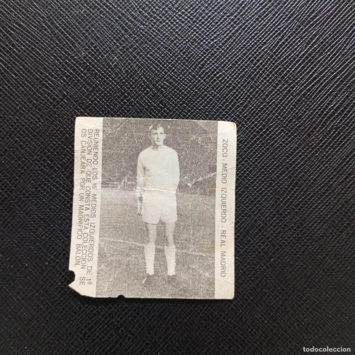 Cromos de F&uacute;tbol: ZOCO REAL MADRID CARAMELOS RAMOS 1965 1966 CROMO FUTBOL 65 66 LIGA - A206 PG39